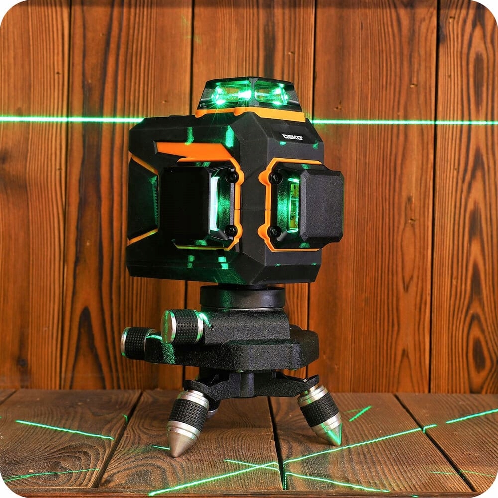 Mini tripod podstawa obrotowa do poziomic laserowych DEKO – Idealne wsparcie dla precyzyjnych pomiarów