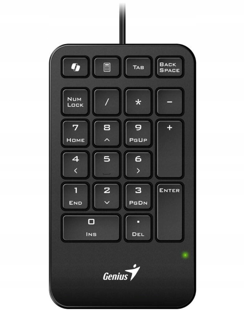 GENIUS NumPad 125 – Wydajna klawiatura numeryczna USB-C