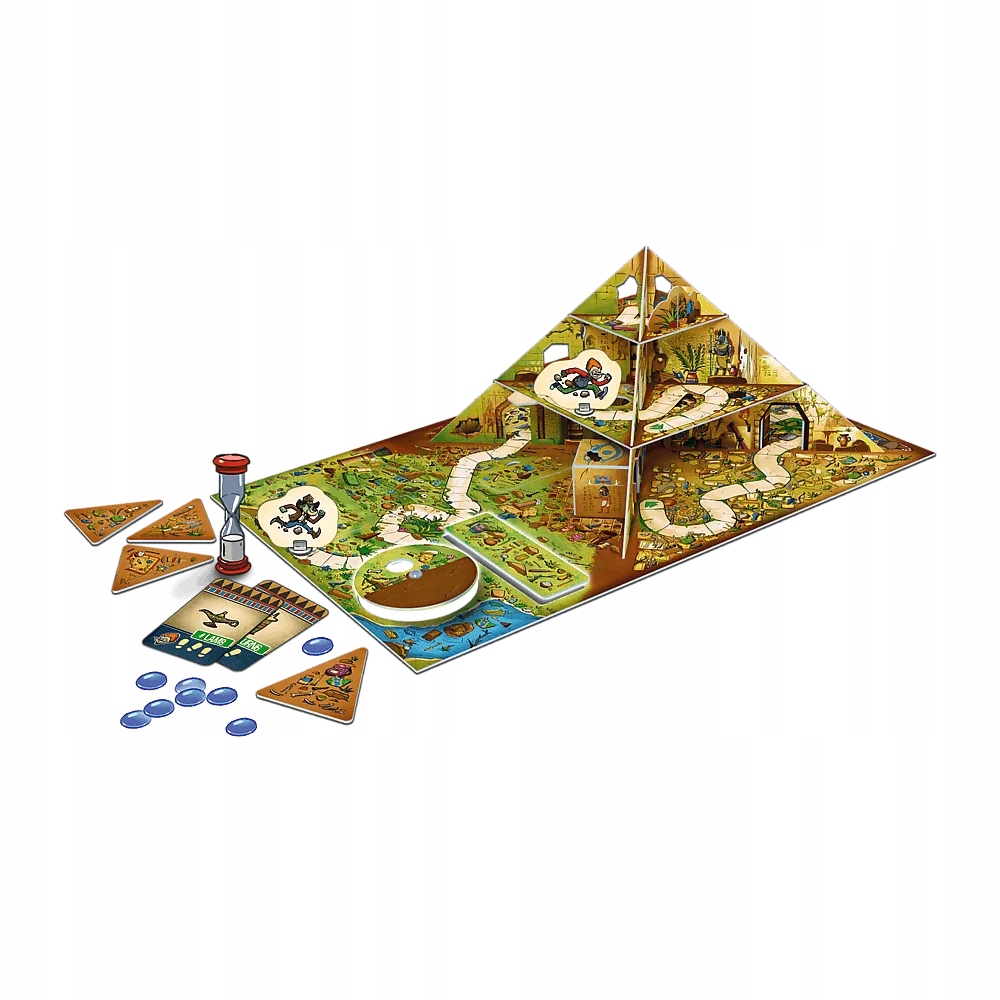 Przestrzenna plansza z ruchomymi elementami