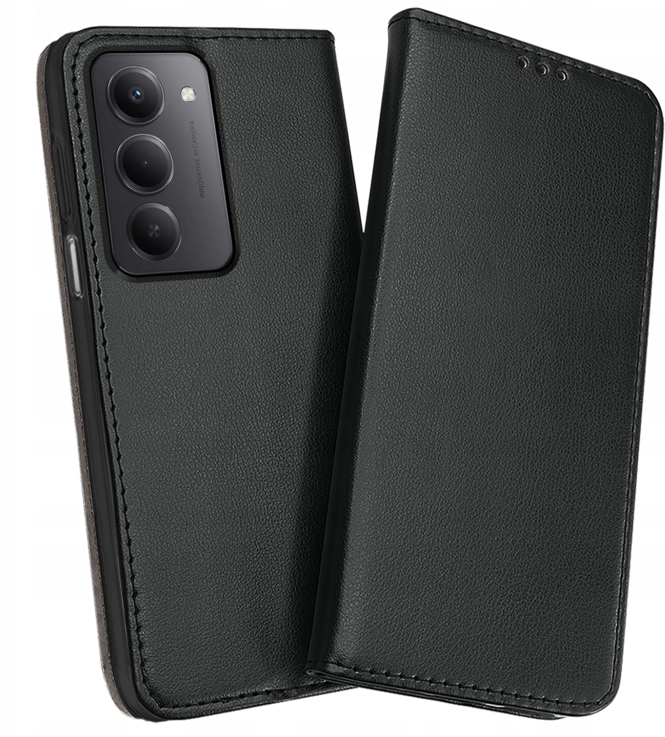 Etui Skórzane Zamykane MAGNETYCZNE CASE do Xiaomi Redmi 15 4G | 5G – Idealna Ochrona Twojego Smartfona