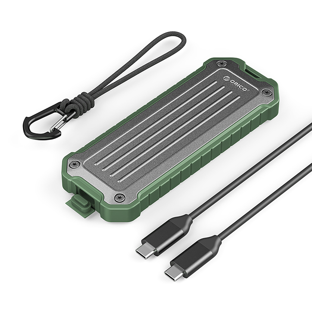 Obudowa Orico OTPX-G2 – szaro-zielona