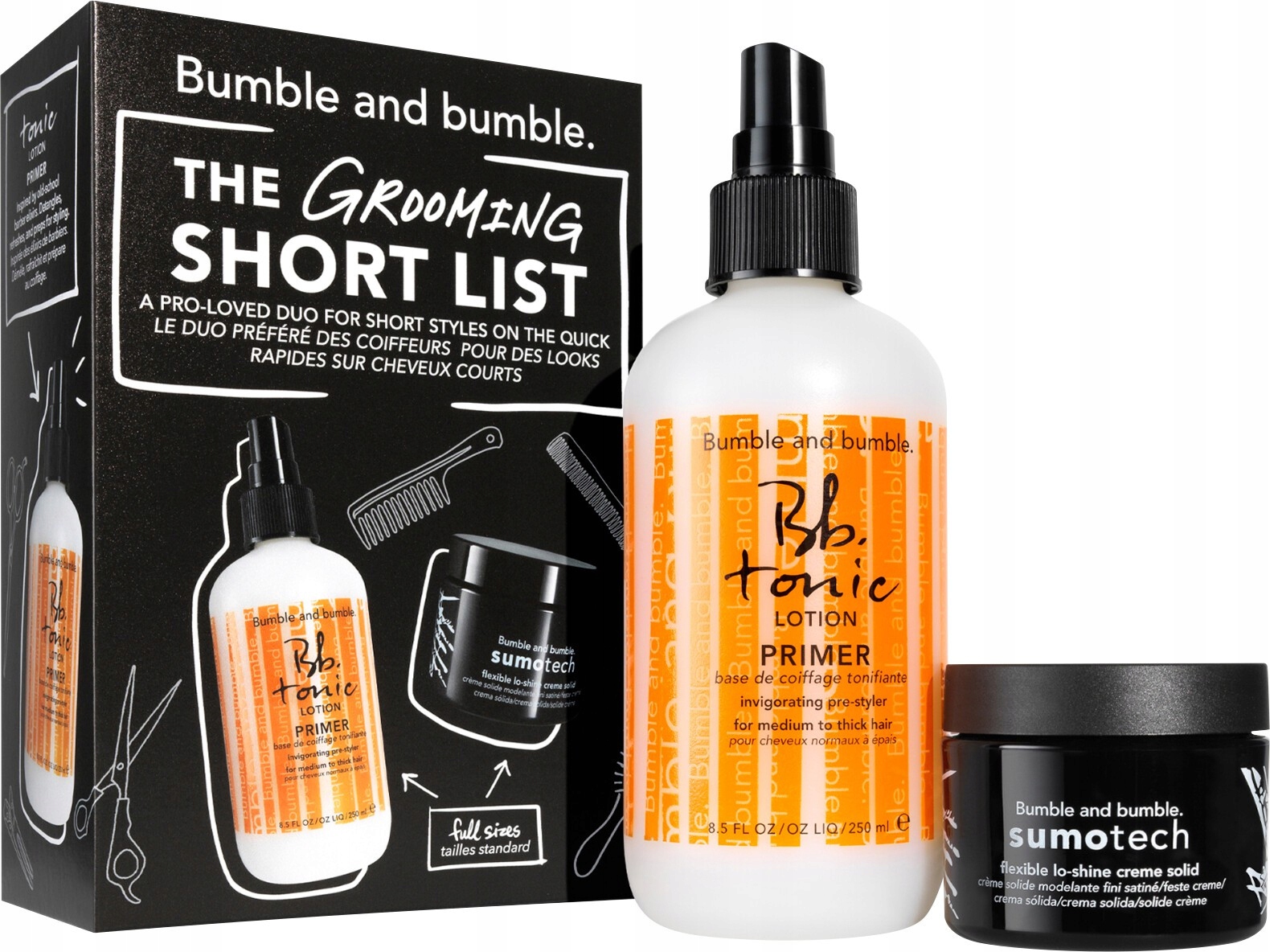 Zestaw Tonic Lotion Primer 250ml + Sumotech 60ml – Idealna pielęgnacja dla mężczyzn