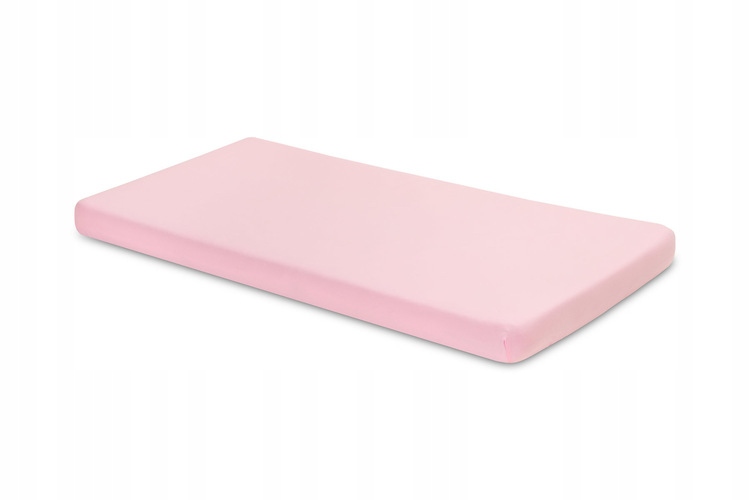 Prześcieradło Jersey Deluxe Różowe 160x80 – Komfortowy sen dla Twojego dziecka