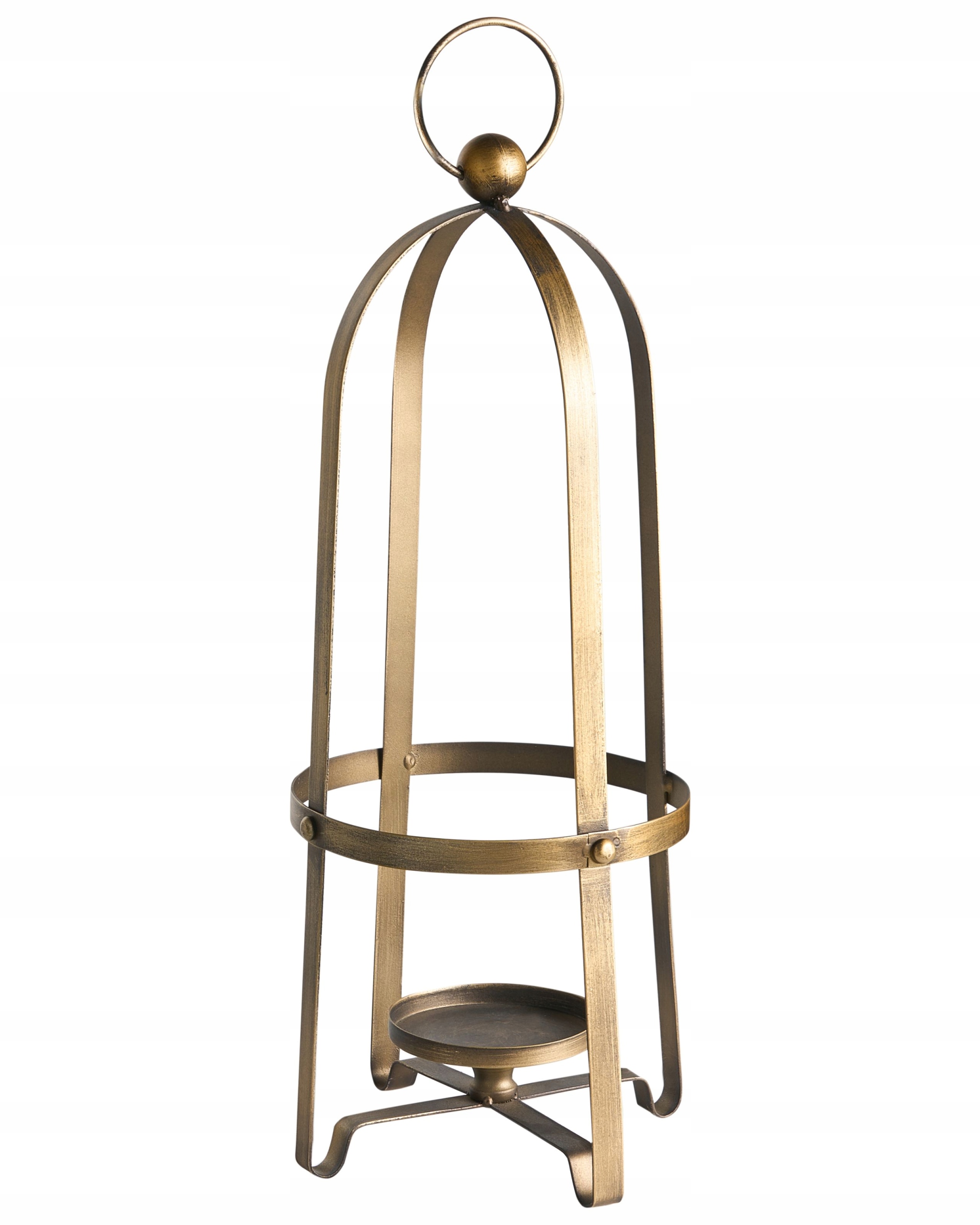 Świecznik MARAWI Metal 48 cm Złoty – Elegancja w Twoim wnętrzu