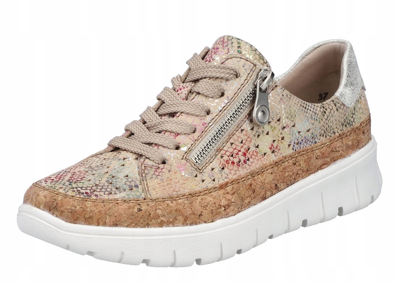 Rieker Sneakers N1315-90 – Stylowe i wygodne półbuty damskie