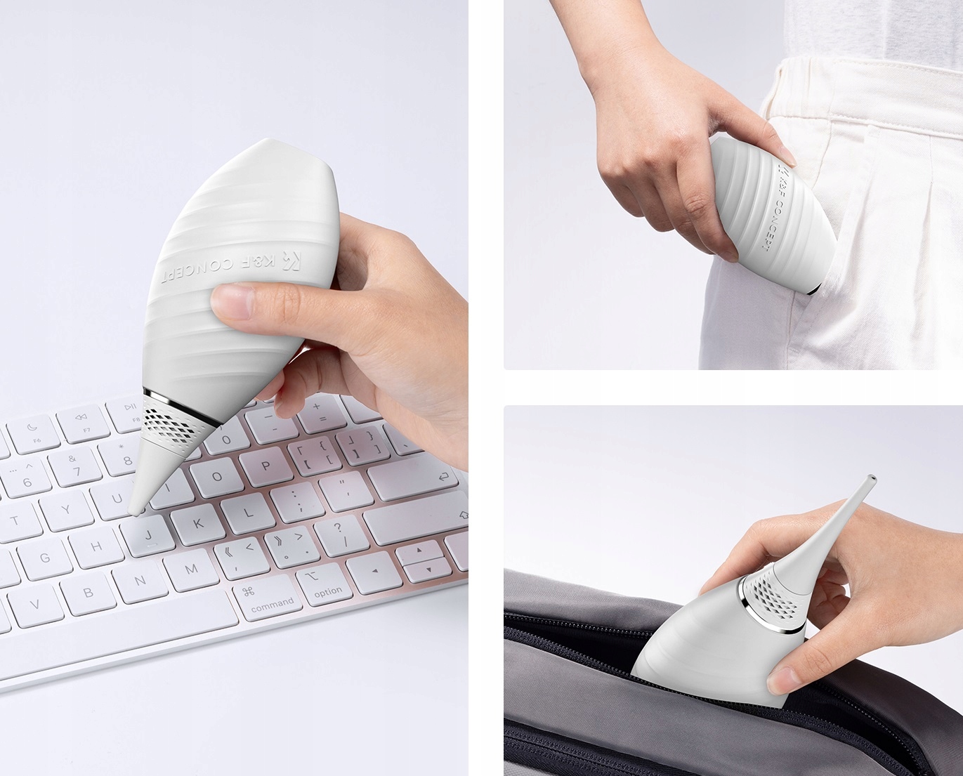 Ergonomiczny kształt i miękka końcówka