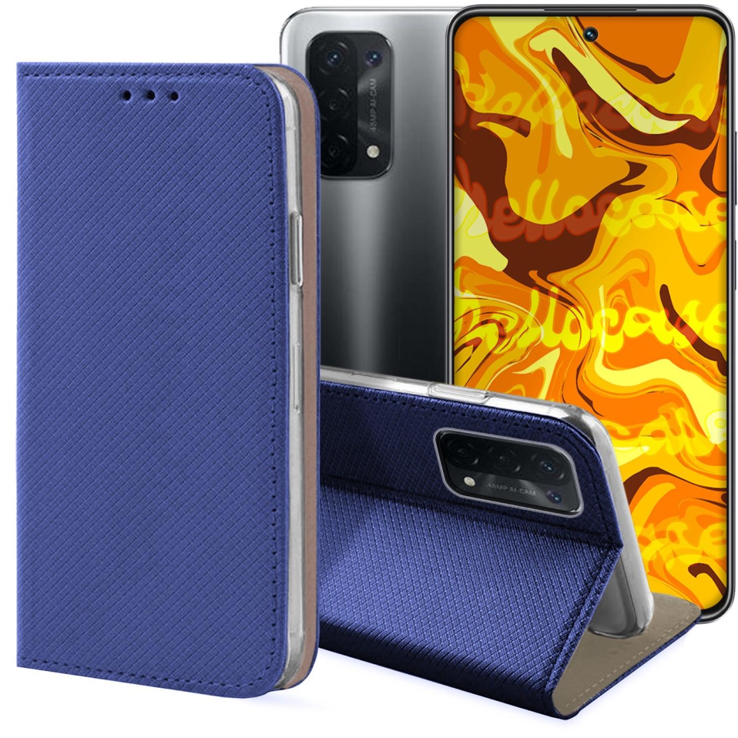 Etui z Klapką Do Oppo A54 5G / A74 5G / A93 5G – Elegancja i Ochrona w Jednym