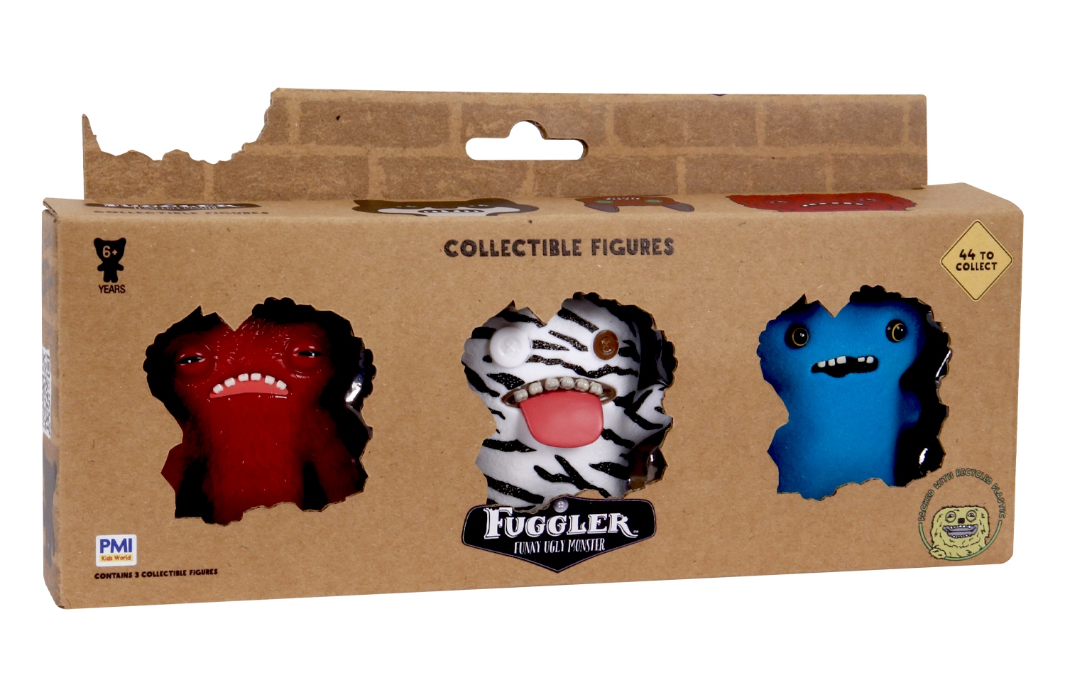 FUGGLER FUNNY UGLY MONSTER ZESTAW 3 FIGUREK – Zabawne brzydkie potwory do kolekcjonowania