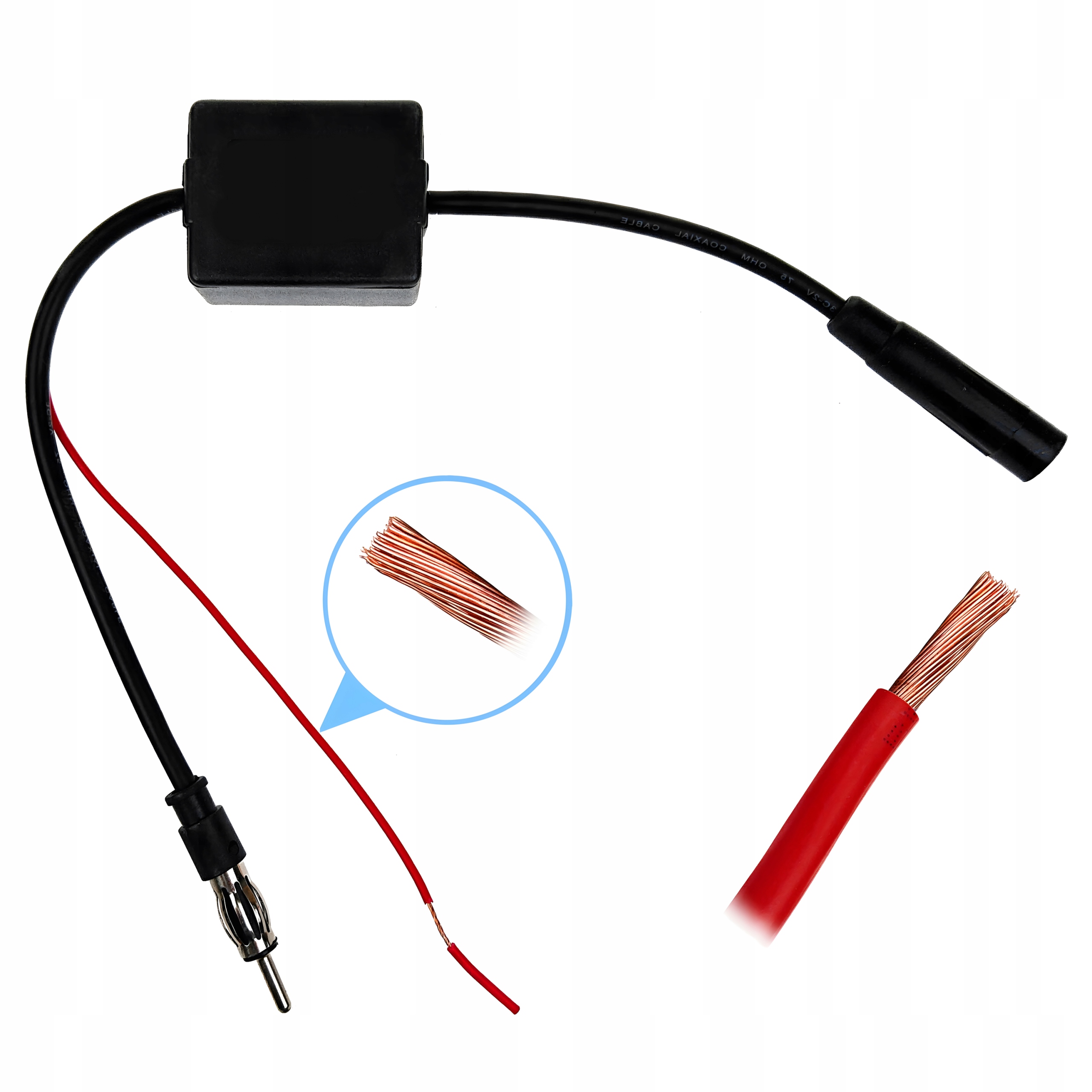 Wzmacniacz sygnału FM/AM 16dB – Idealny do trudnych warunków