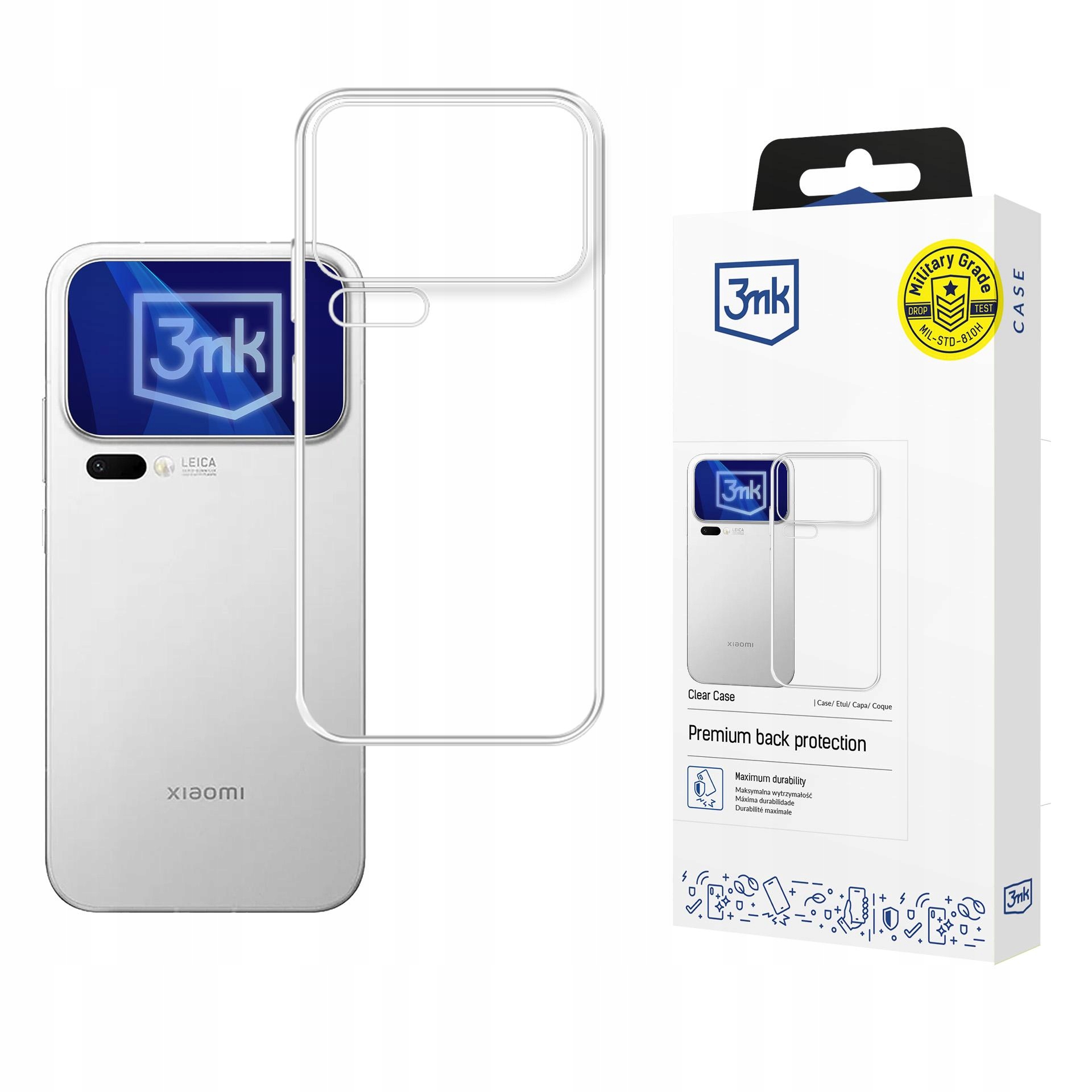 Etui 3MK Clear Case do Xiaomi 17 Pro Max – Maksymalna ochrona w minimalistycznym stylu