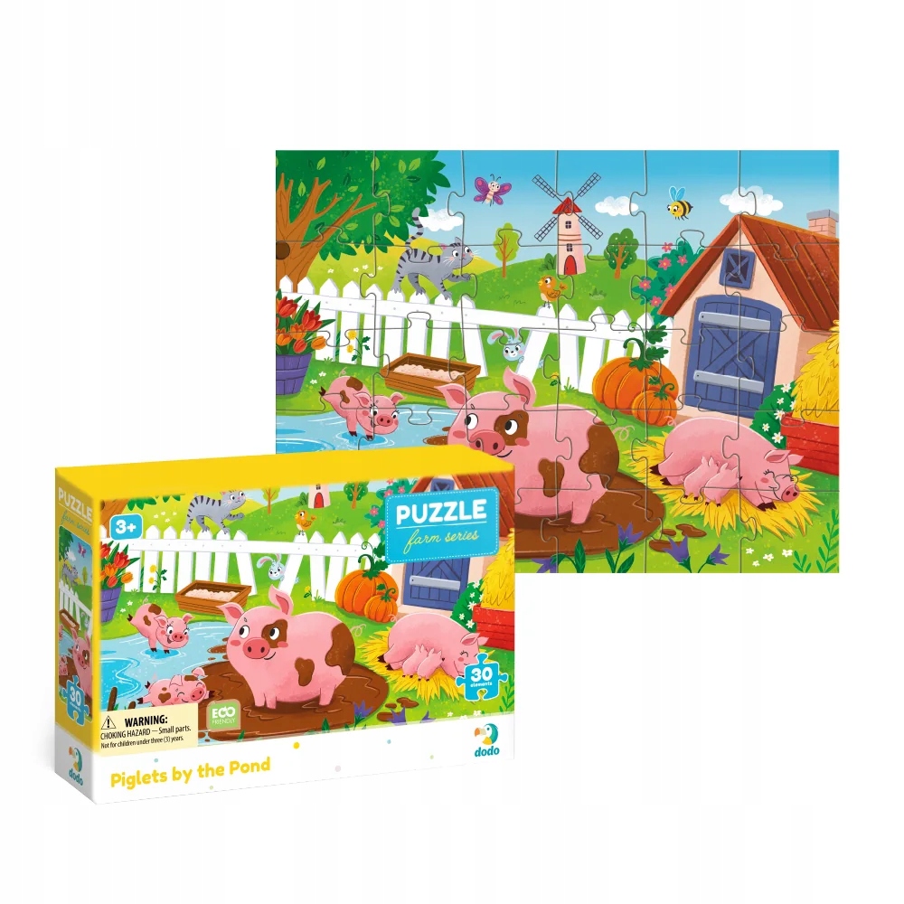 Puzzle Prosieta przy stawie 30el – Radość z układania dla najmłodszych