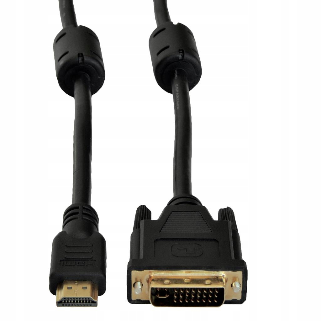 Złącza i długość – HDMI Typu A i DVI-D