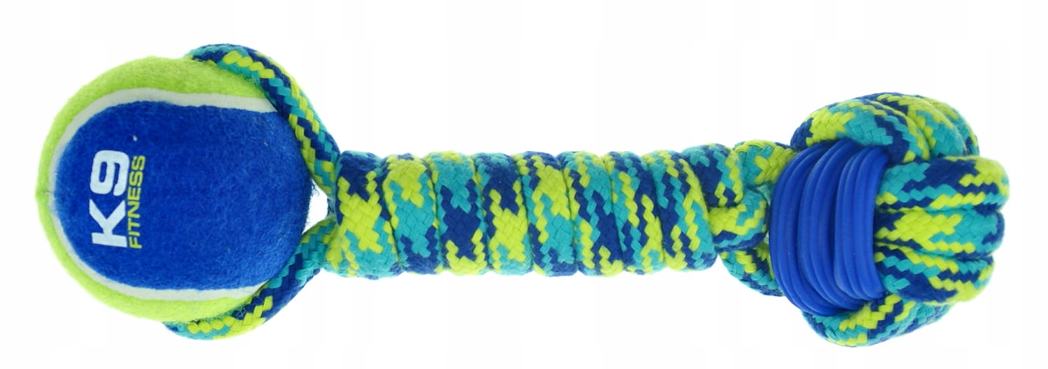 Hantel sznurowy z piłką Zeus K9 28 cm – Idealna zabawa dla Twojego psa