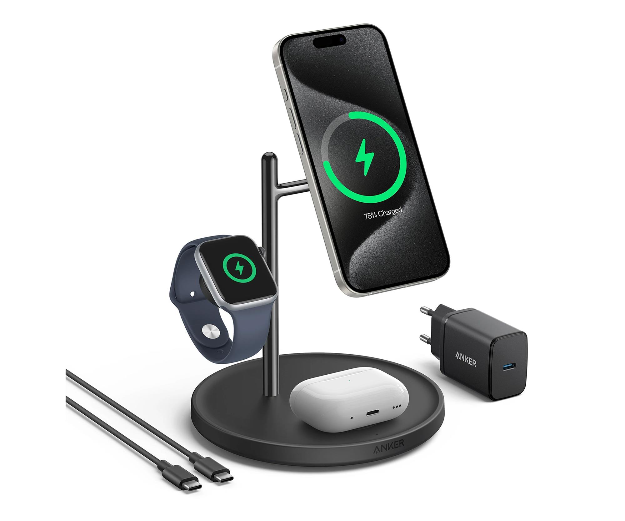 Kompatybilność z urządzeniami Apple – Idealna dla Apple Watch i AirPods