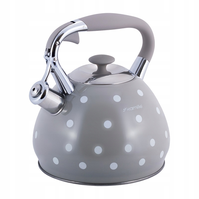 Czajnik nieelektryczny Kamille 0695GR SZARY 3 L – Elegancja i funkcjonalność w Twojej kuchni