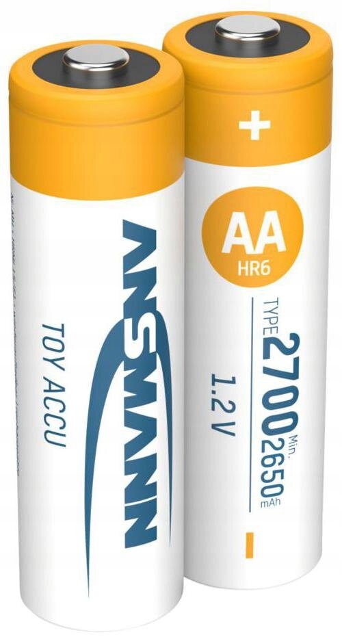 Akumulatory NiMH AA/HR6 2700mAh 1.2V - Wydajność i niezawodność w każdym zastosowaniu