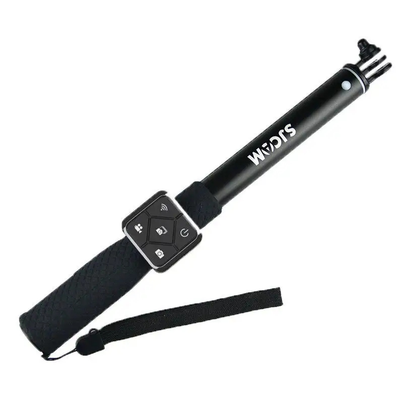 Monopod SJCAM - MONOPOD CZARNY z pilotem NEW – Idealny do kamer sportowych