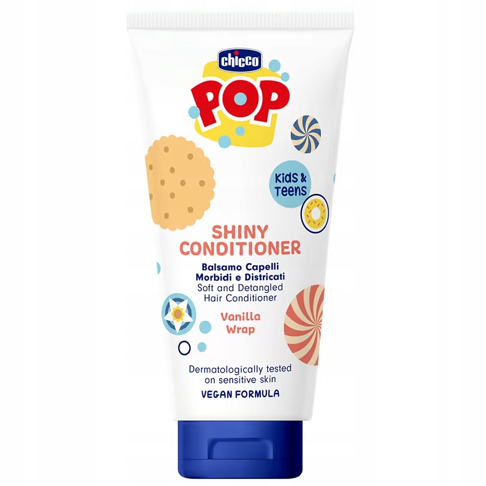 Odżywka do włosów Pop Shiny Conditioner Vanilla – pielęgnacja dla dzieci