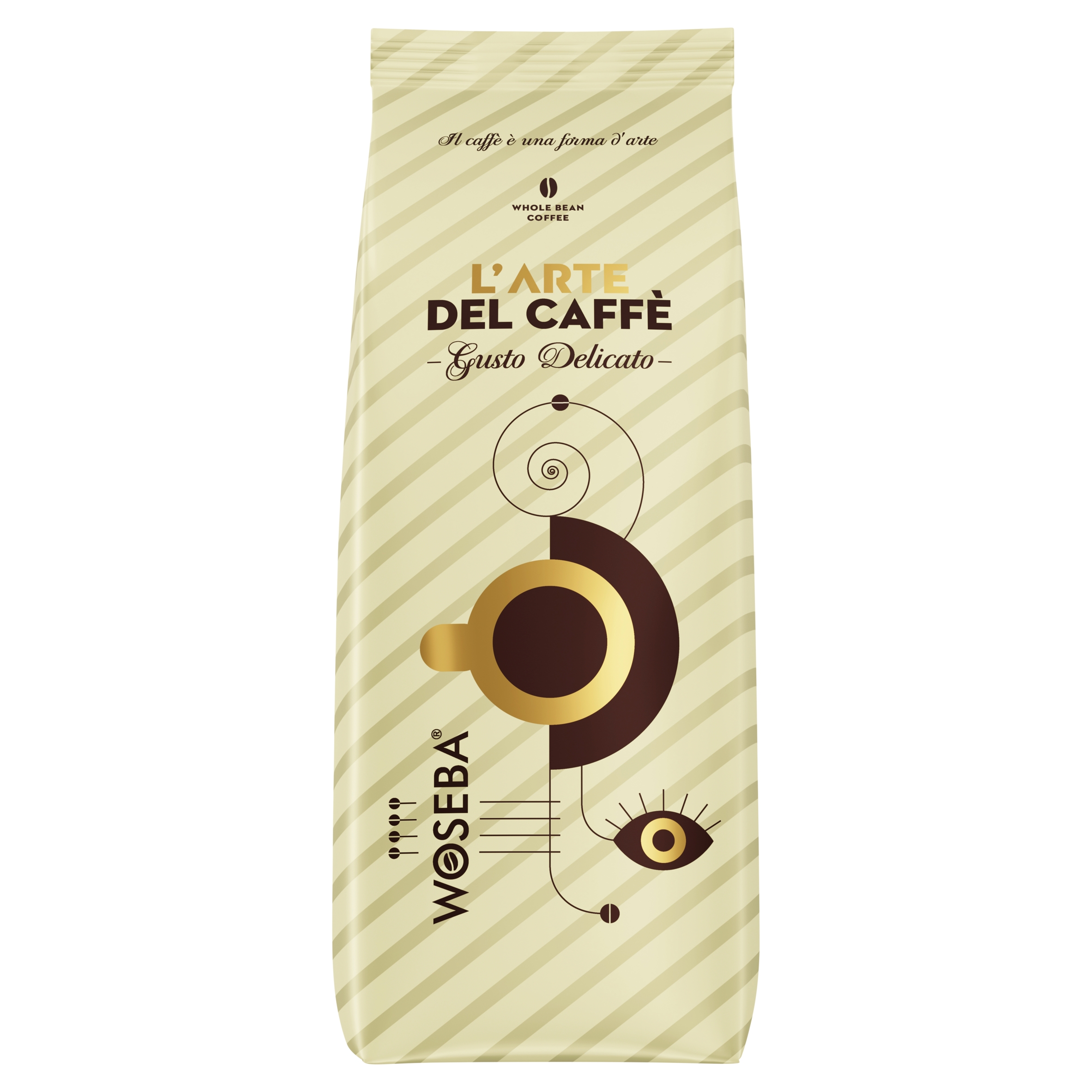 Kawa ziarnista Woseba L'Arte Del Caffe Gusto Delicato 500g – Delikatny smak dla każdego