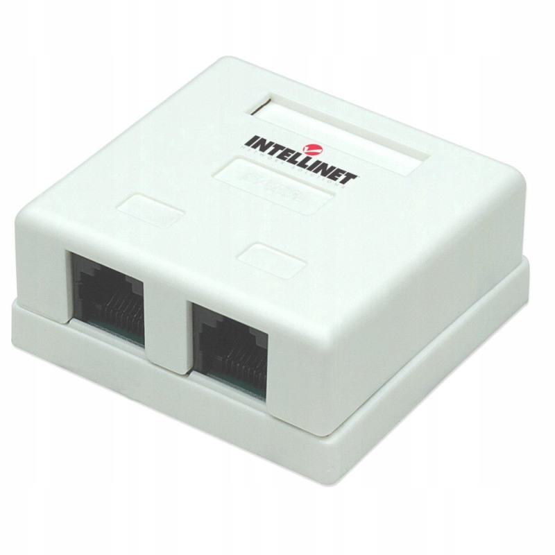 Zewnętrzne gniazdo sieciowe z podwójnymi portami RJ45
