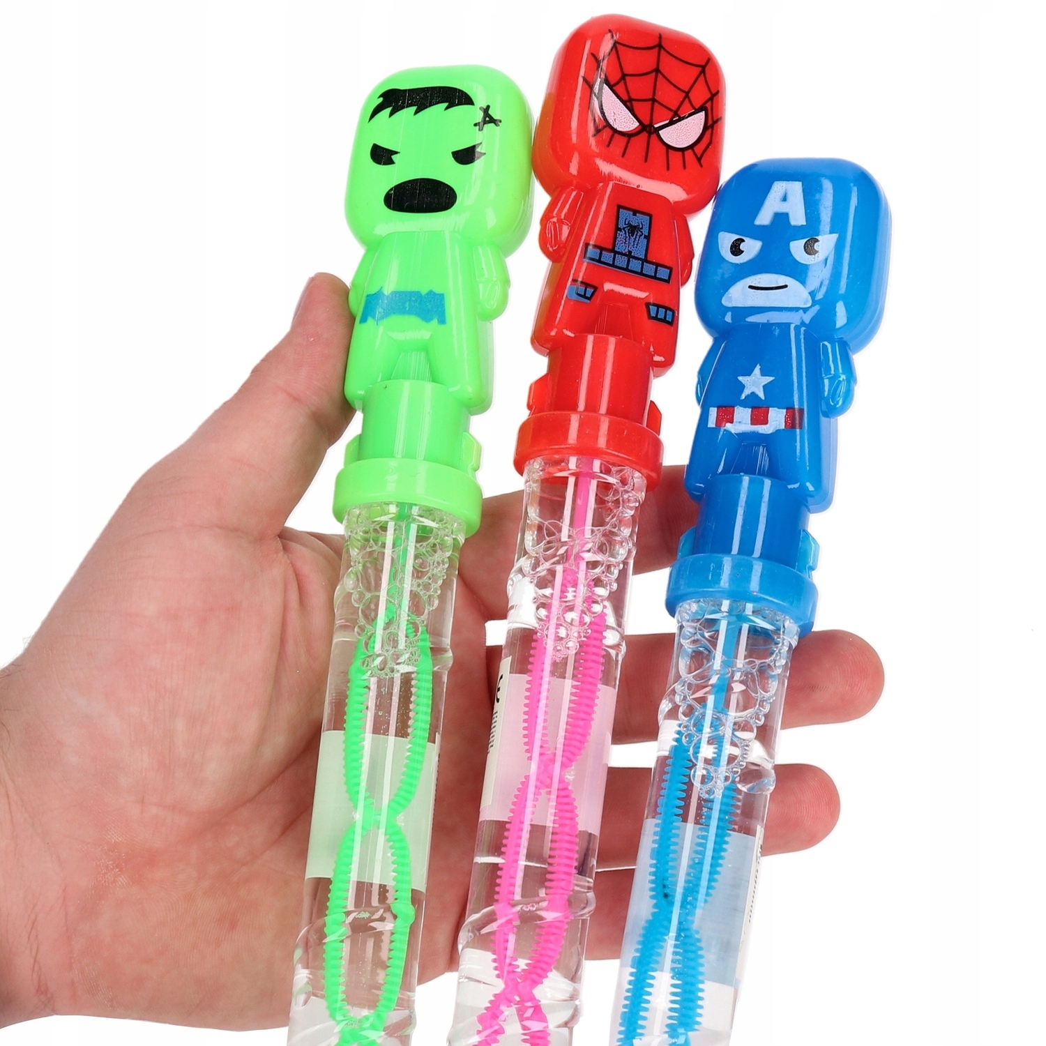 Kolorowe warianty – Czerwony, niebieski i zielony