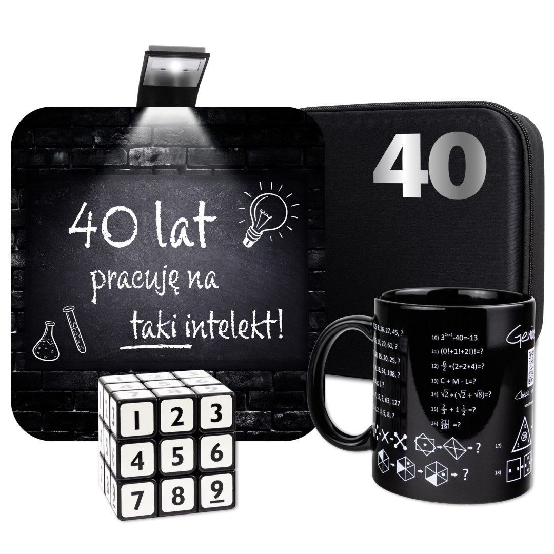 Froster Zestaw Prezentowy dla Geniusza – Idealny prezent na 40 urodziny