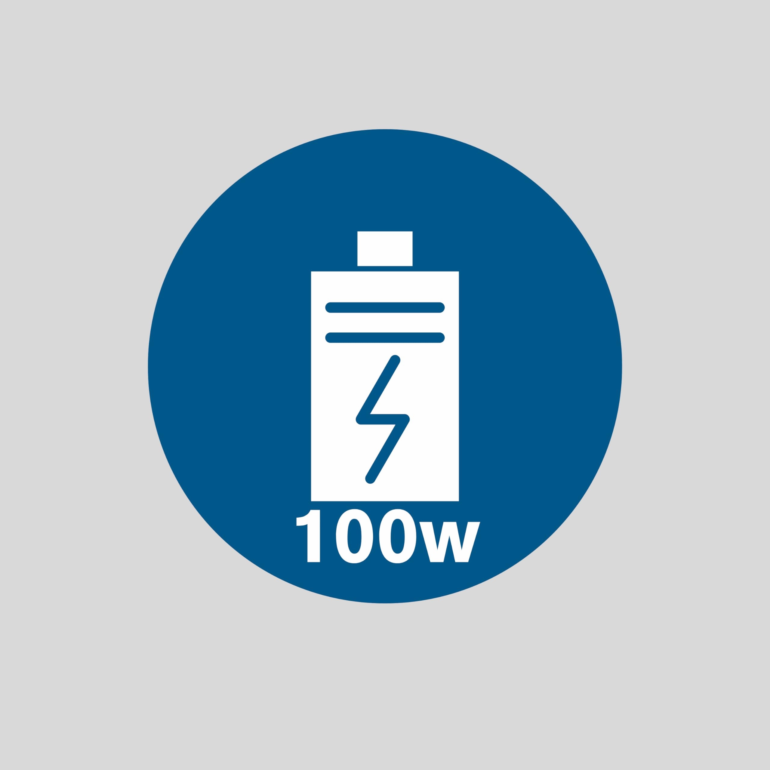 Możliwość ładowania do 100W