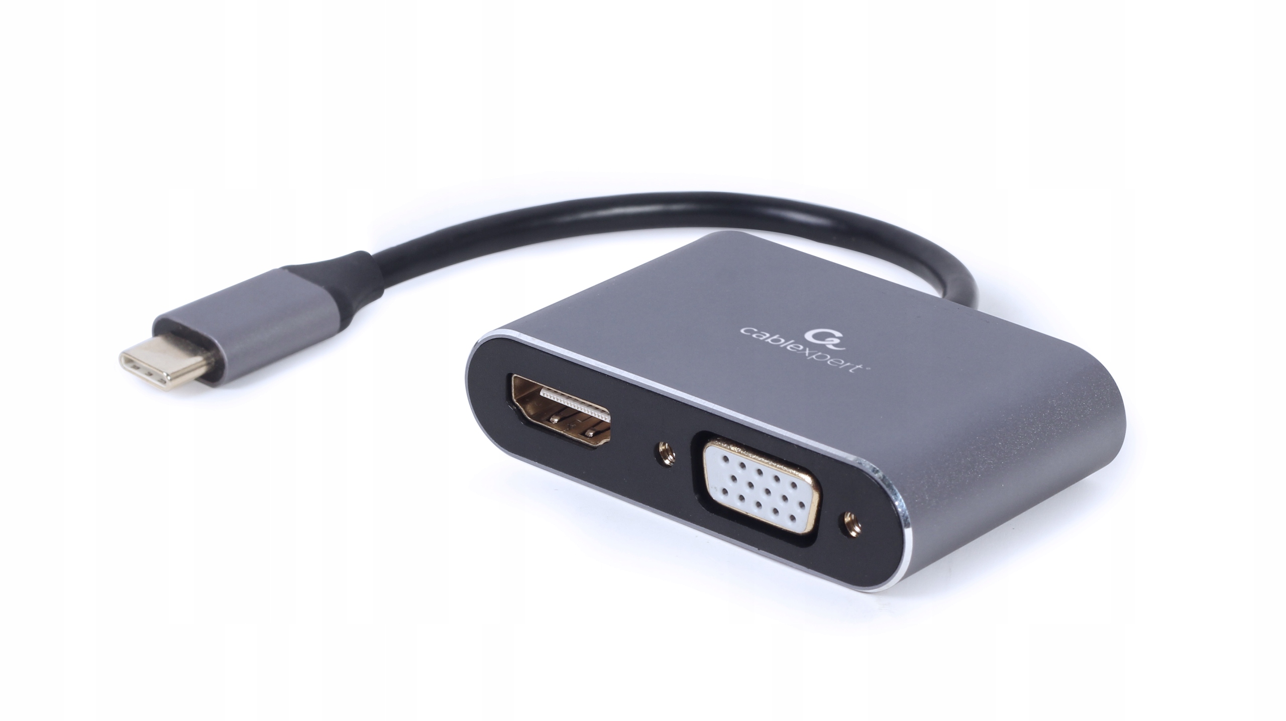 Gembird Adapter USB-C do HDMI + VGA – Wszechstronne połączenie dla Twojego komputera