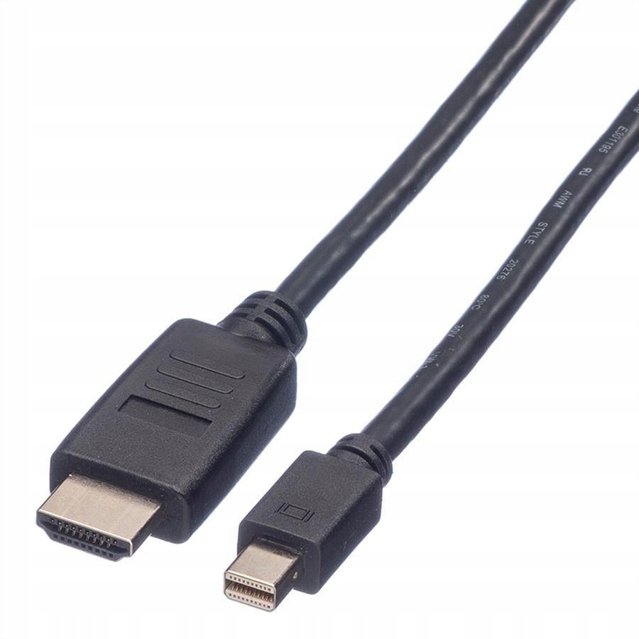 Kabel Mini DisplayPort - HDMI 3m czarny (11.99.5792) – Idealne połączenie dla Twojego sprzętu