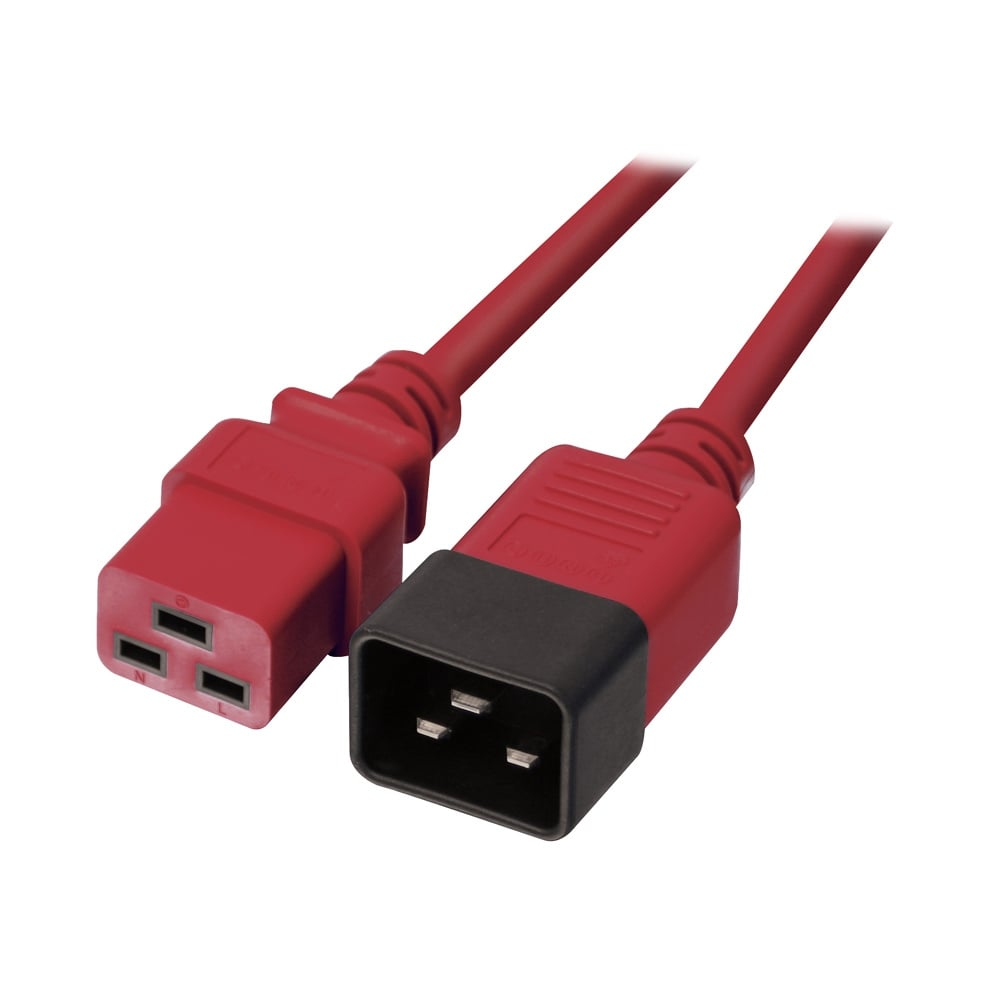Kabel zasilający Lindy 3m C20 do C19 – Niezawodne zasilanie dla profesjonalnych urządzeń