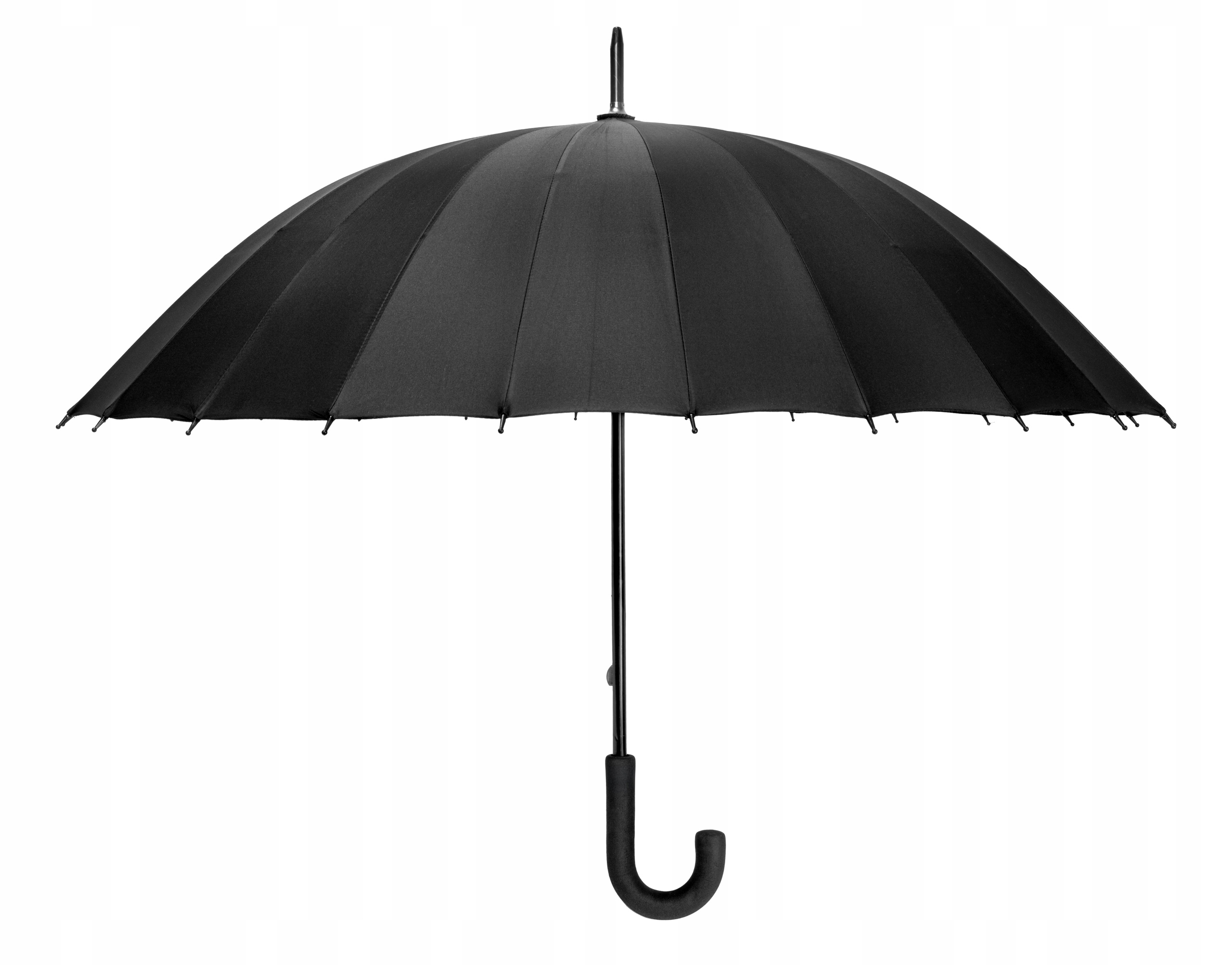 Parasol czarny HEYO HPL02 106cm – Elegancka ochrona przed deszczem