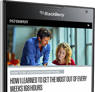 Fast BlackBerry Browser on BlackBerry Passport