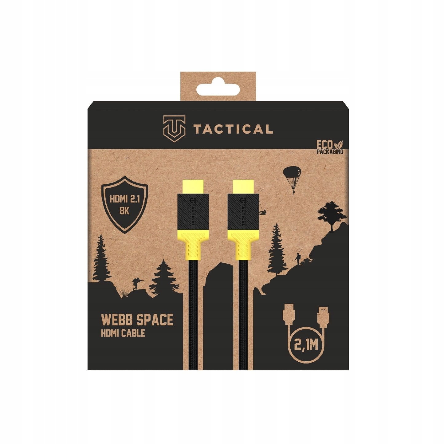 Tactical Webb Space HDMI 2.1 – Wytrzymały kabel 8K do Twoich urządzeń