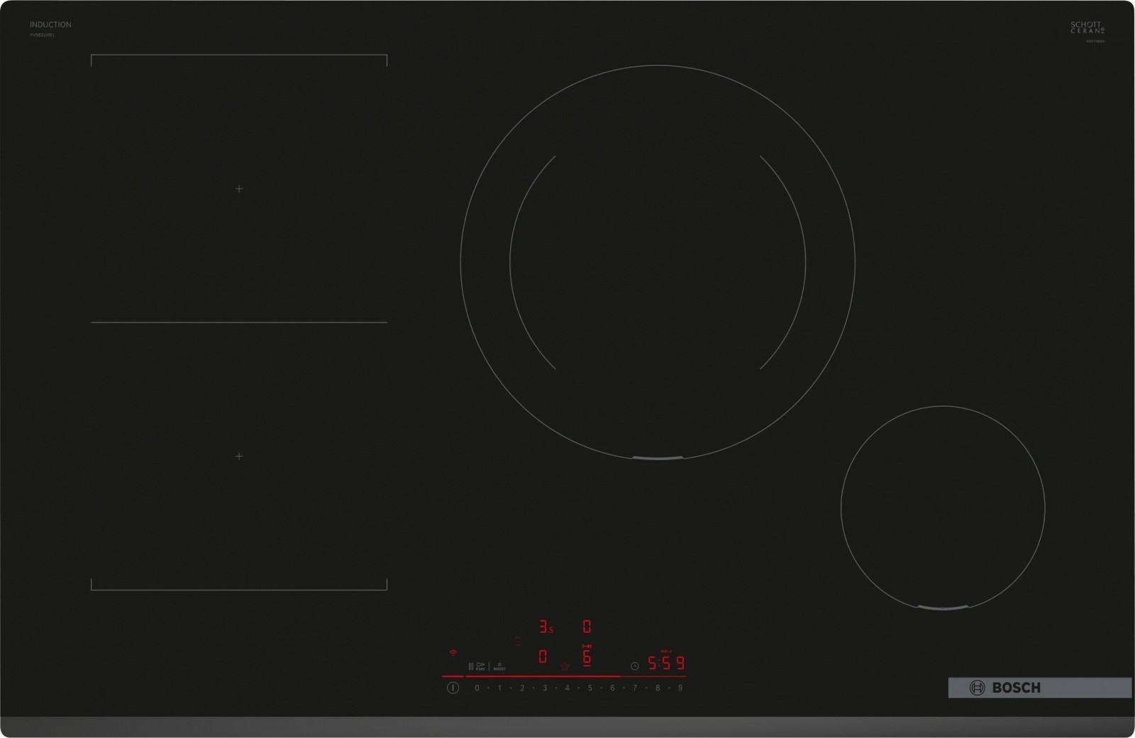 Płyta indukcyjna Bosch PVS831HB1E – Nowoczesne gotowanie w Twojej kuchni