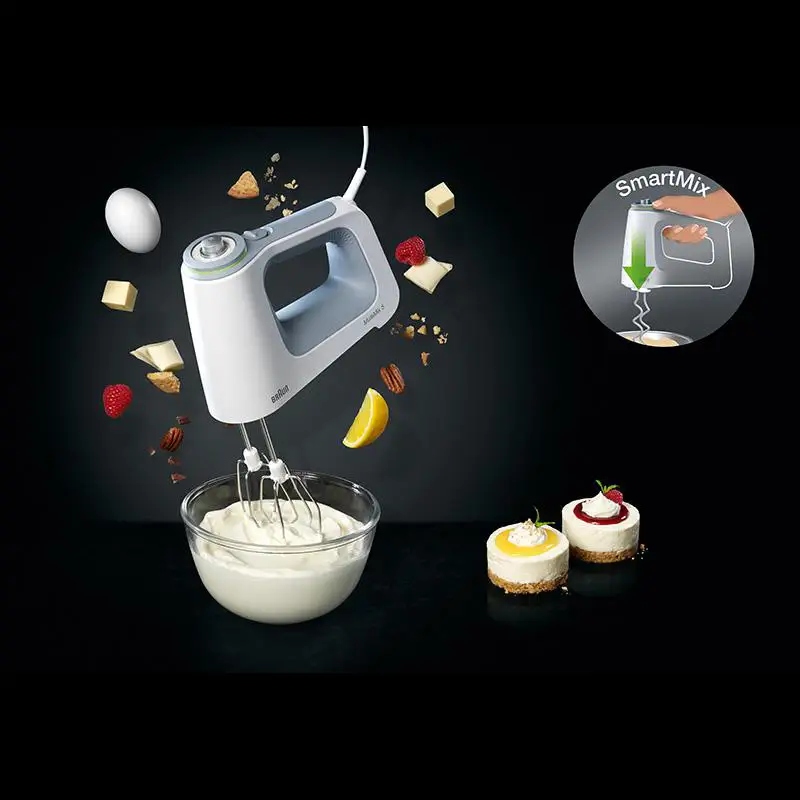 9 poziomów prędkości – Precyzyjna kontrola miksowania