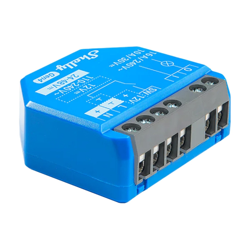 Shelly Kompaktowy Sterownik 1 Gen4 Zigbee Matter – Nowoczesne zdalne sterowanie