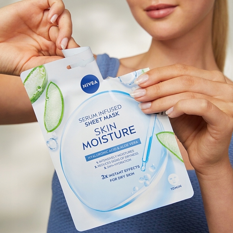 Maska w Płachcie z Serum Nawilżającym