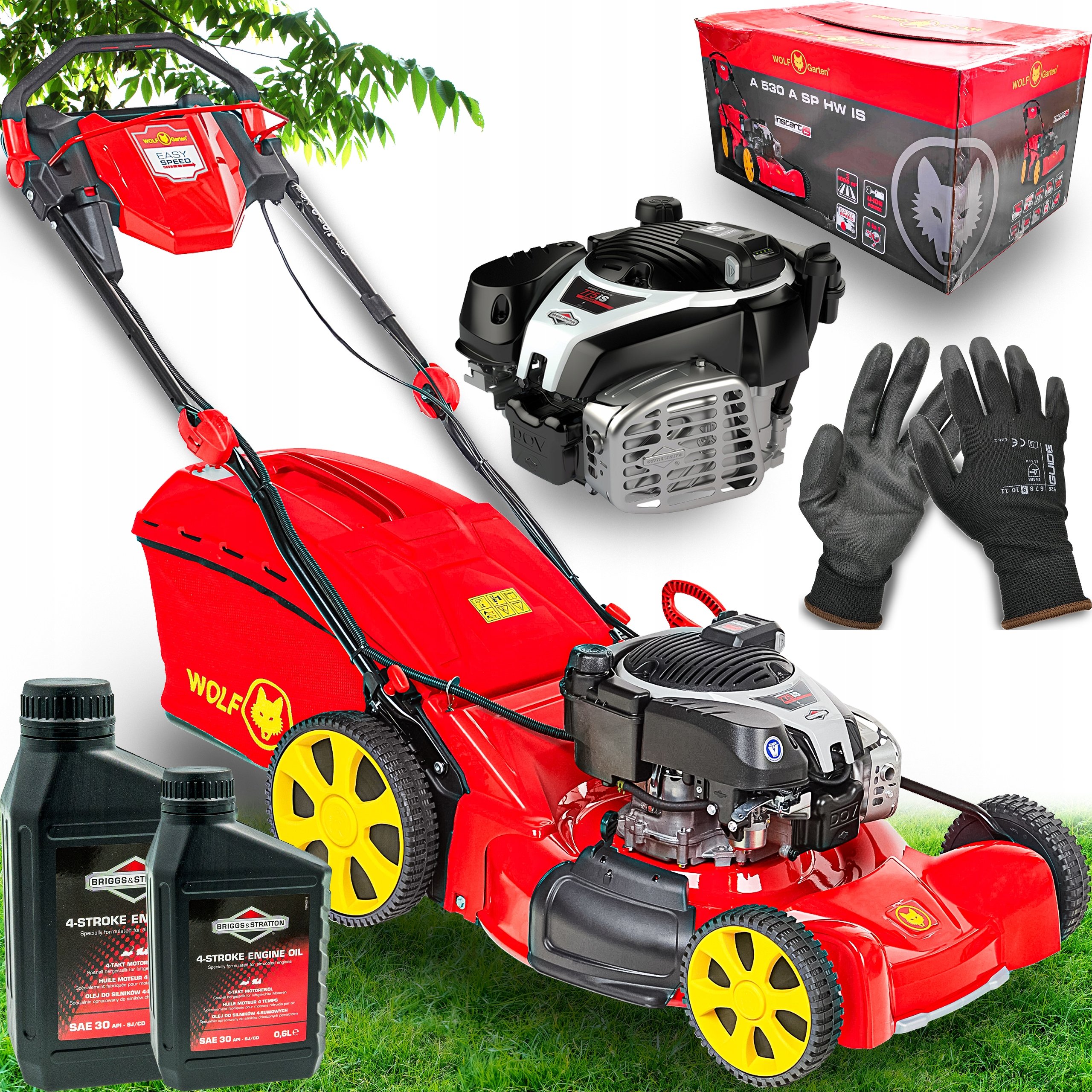 Kosiarka spalinowa WOLF Garten A 530 A SP HW IS – Idealne rozwiązanie dla Twojego ogrodu