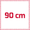 90 cm