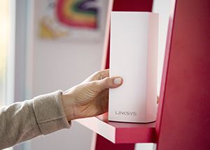 Placing Velop node on a shelf