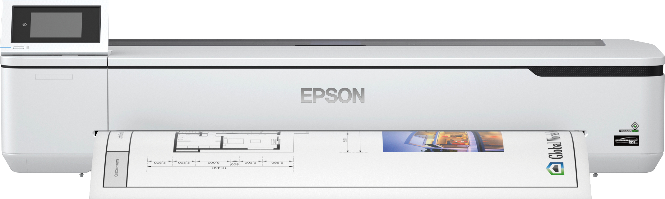 Ploter Epson Drukarka wielkoformatowa techniczna LFP SC-T5100N – Wydajność i jakość druku