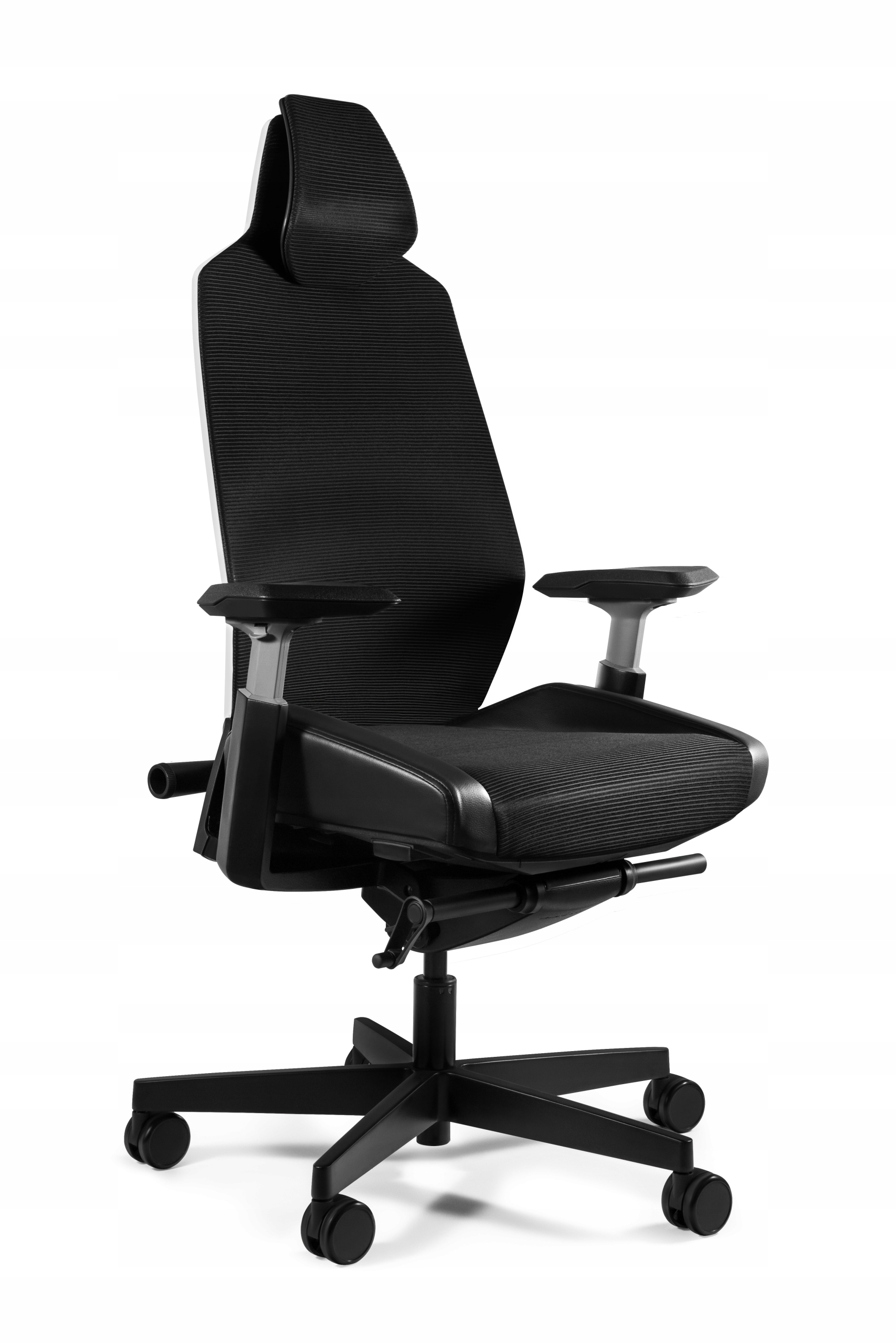 Fotel biurowy RONIN czarny siatka UNIQUE – Komfort i ergonomia w Twoim biurze
