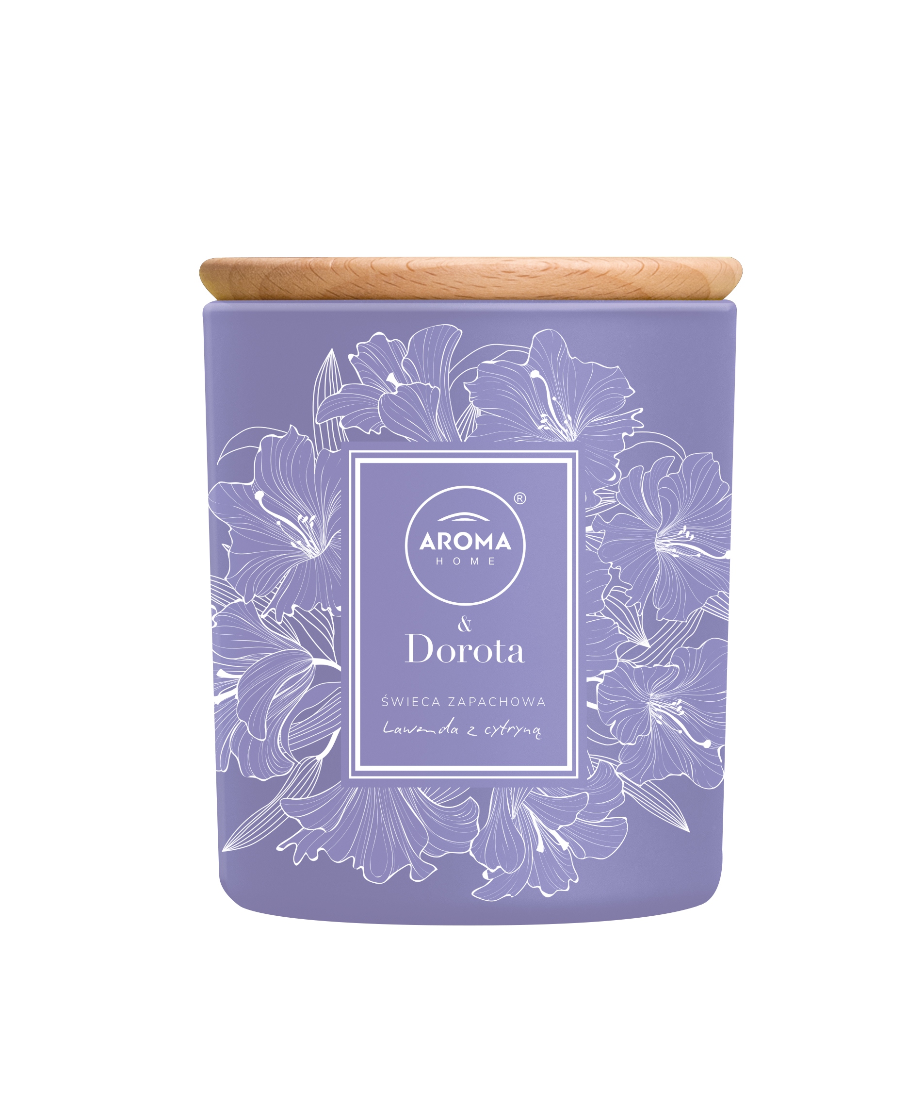 Świeczka 150g Lawenda z cytryną by Dorota Szelągowska – Aromatyczna chwila relaksu