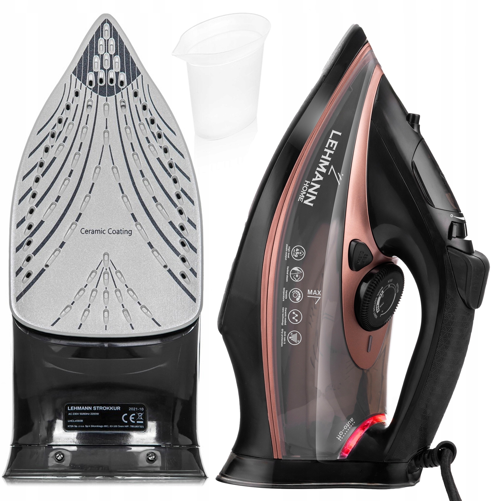 Żelazko Parowe Lehmann Strokkur – Twoje idealne rozwiązanie do prasowania