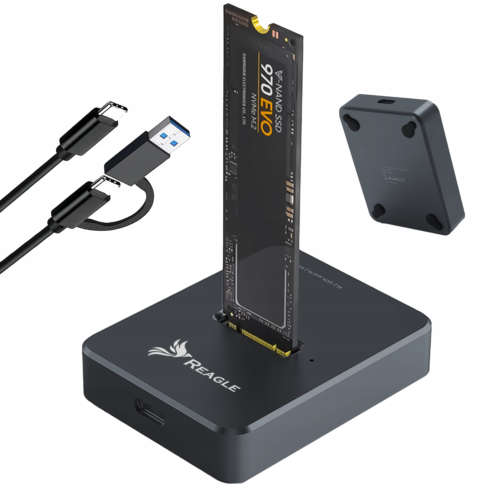 Adapter SSD M.2 NVMe SATA kieszeń dysk USB-C 3.2 – Wydajność i mobilność w jednym