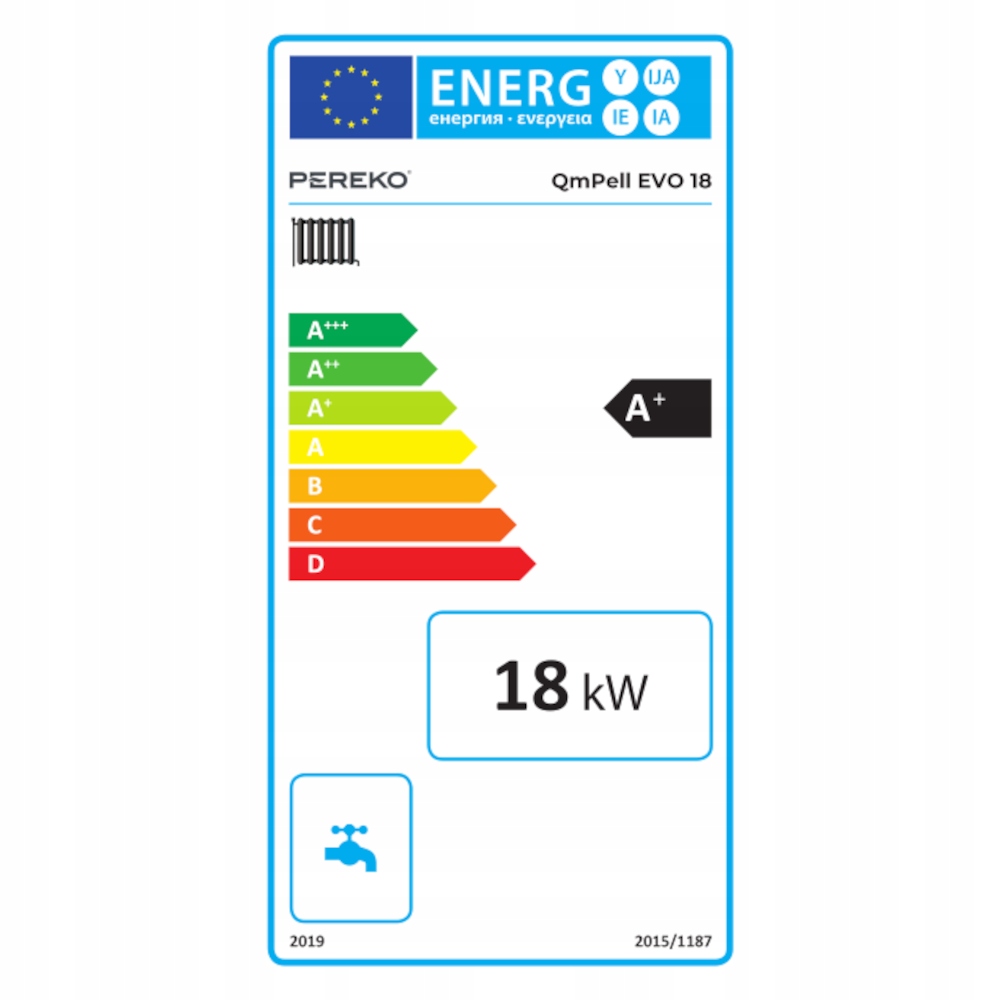 Wysoka moc grzewcza 18 kW