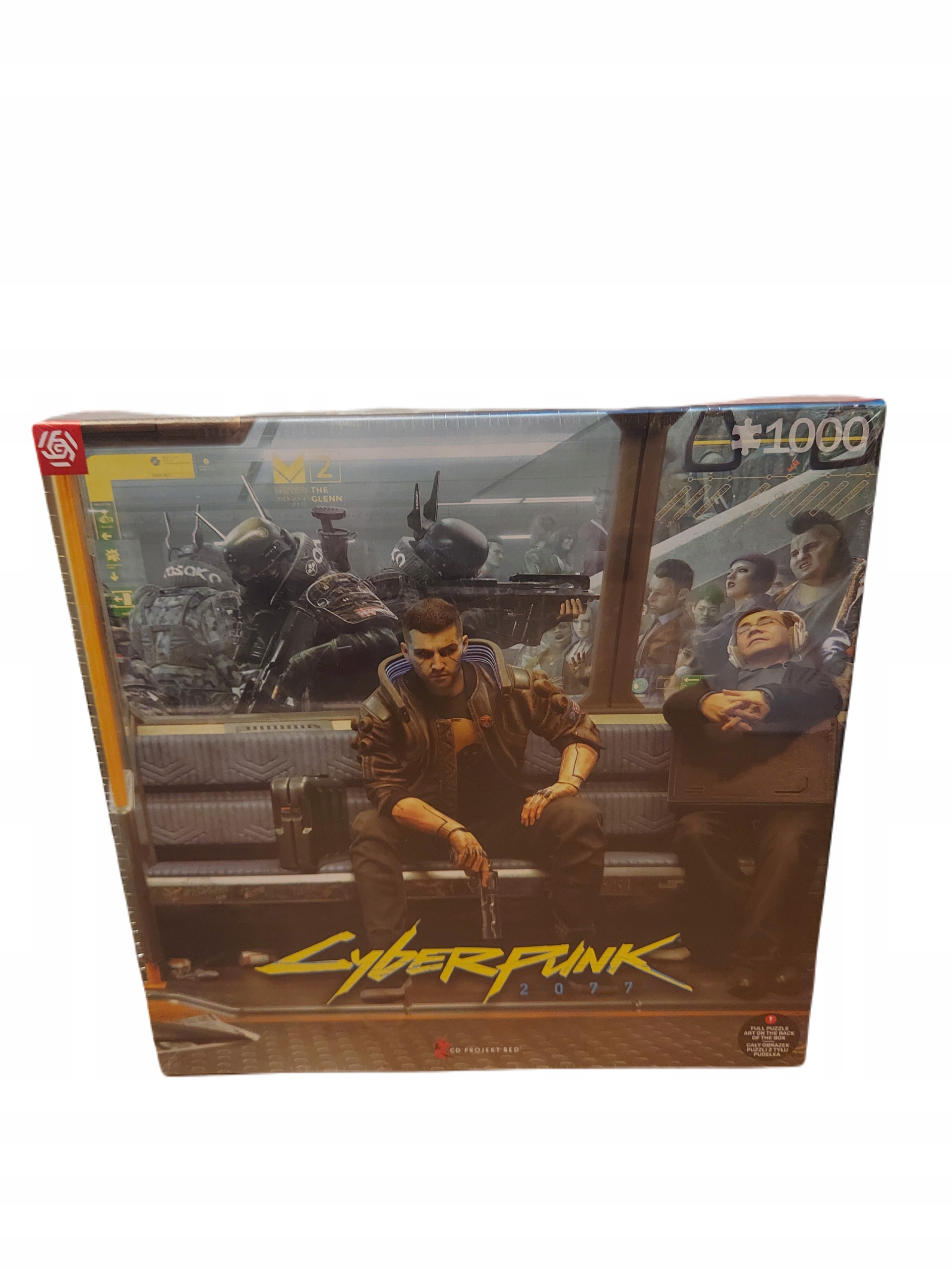 Puzzle 1000 Cyberpunk 2077 Metro EDUKAMP – Odkryj świat gier w rzeczywistości