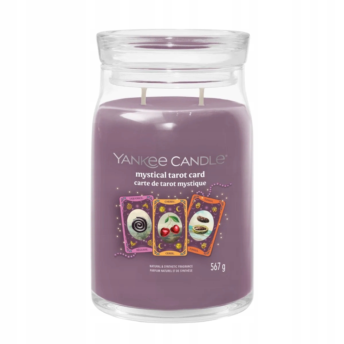 Świeca zapachowa Yankee Candle Signature Mystical Tarot Card – Magia w Twoim wnętrzu