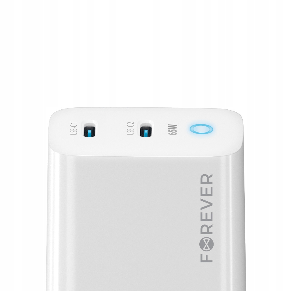 Dwa porty USB-C – Ładowanie dwóch urządzeń jednocześnie