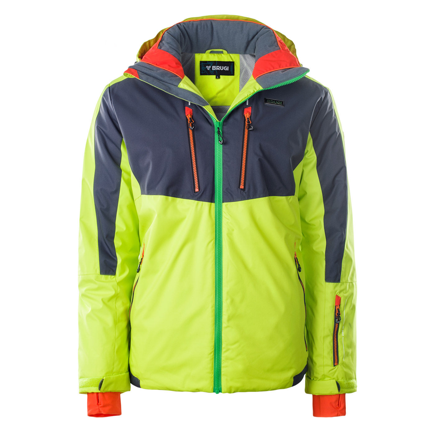 Kurtka narciarska męska Brugi 4APX SGH - Komfort i styl na stoku